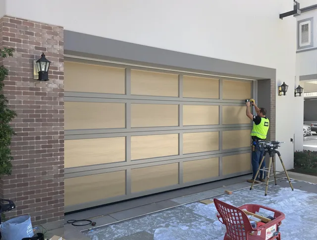 Garage door replacement service by Davidson Garage Door Repair in Davidson