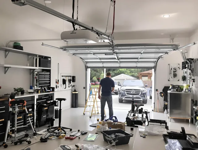 Garage door opener installation by Davidson Garage Door Repair in Davidson